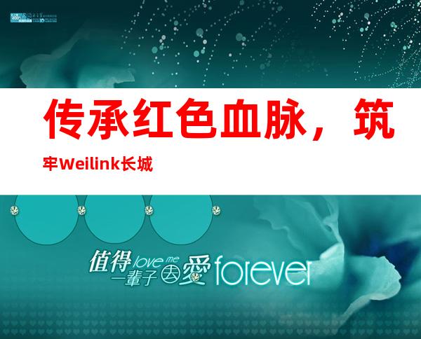 传承红色血脉，筑牢Weilink长城